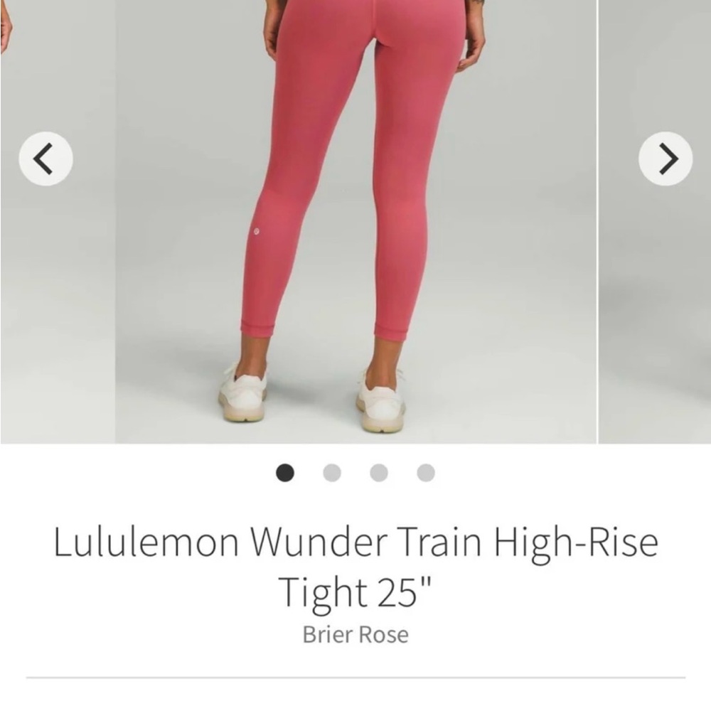 lululemon Wunder Train leggings